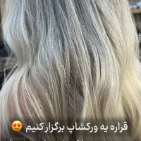 ورکشاپ آموزشی رنگ مو