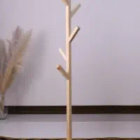 جالباسی ایستاده چوبی