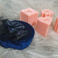 شمع و گیفت و باکس گل شمعی