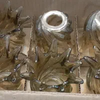 لاله ی لوستر قد ۱۰ سانتی شامپاینی|لوستر و چراغ آویز|تهران, دانشگاه شریف|دیوار