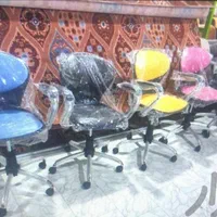 صندلی صدفی چرخدار و جکدار