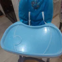 صندلی غذای کودک آبی رنگ
