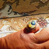 انگشتر نقره ‌،تسبیح کهربا، انواع سنگها،مهرها