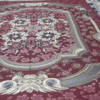 رو فرشی 12متری کرمی و زرشکی دو رو در حد|روفرشی|سلماس, |دیوار