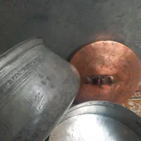 ست مجمع بادیه و دیگچه .فوق عتیقه