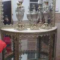 اینه کنسول برنز|صنایع دستی و سایر لوازم تزئینی|قم, علی آباد|دیوار