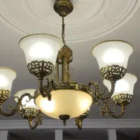 لوستر|لوستر و چراغ آویز|گرمدره, |دیوار