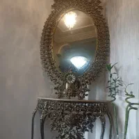 فروش آینه وکنسول وساعت ایستاده تمام  درحدنو|بوفه، ویترین، کنسول|ساری, |دیوار