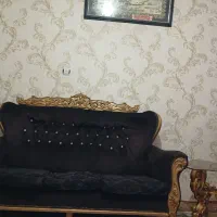 مبل ۷ نفره بامیزعسلی|مبلمان خانگی و میز عسلی|نسیمشهر, |دیوار