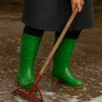 چکمه زنانه ضد آب وشیک-مخصوص روزهای بارانی و کارگاه|کیف، کفش، کمربند|قم, کلهری|دیوار