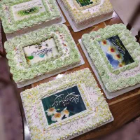 کیک های خامه ایی خونگی