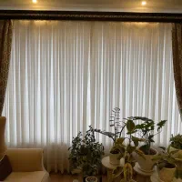 پرده ی سالم برای پنجره پذیرایی (سفارش الو پرده)