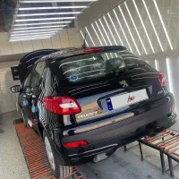 207 موتور جدید مشکی سقف پانا