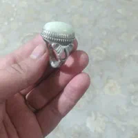 انگشتر نقره شب نما رکاب سنگین