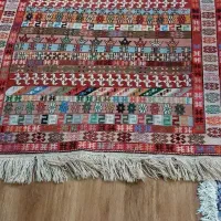 گلیم خوشرنگ در حد نو خاص برای خونههای با سلیقه|فرش|بابل, |دیوار