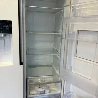 ساید بای ساید ویترینی|یخچال و فریزر|فومن, |دیوار