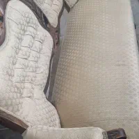 مبل ۹ نفره چوب گردو|مبلمان خانگی و میز عسلی|اصفهان, شهرک امام خمینی|دیوار