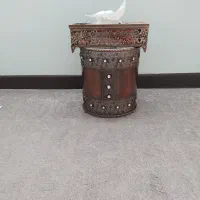 ست سطل و جا دستمال کاغذی