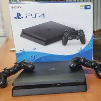 دستگاه ps4 اسلیم ، دو دسته ، ۱ ترابایت