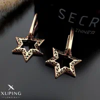 گوشواره استیل ژوپینگ ضد حساسیت آبکاری طلا|بدلیجات|شیراز, شاهچراغ|دیوار