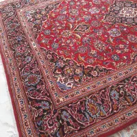 دو تخته فرش ۶ متری دستبافت زمینه گلی