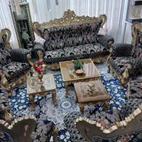 مبل سلطنتی 8 نفره|مبلمان خانگی و میز عسلی|اراک, |دیوار