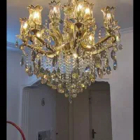 لوستر کریستالی 10شاخه