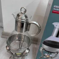 قوری وارمردار دسته تک نگین