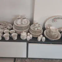 سرویس چینی ۶نفره گل مینا