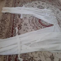 پرده ی حریر ساده پلیسه مخصوص آشپزخانه و اتاق