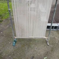 دار قالی آهنی همراه چله کشی|ابزارآلات|لنگرود, |دیوار