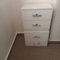 تختخواب،آینه،پاتختی|تخت و سرویس خواب|خرمدره, |دیوار