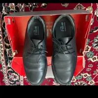 گفش چرم طبی سایزه ۴۳ درحده نو