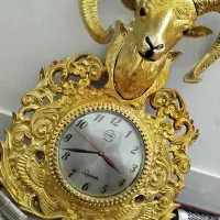 ساعت دیواری طرح سر گوزن|ساعت دیواری و تزئینی|لار, |دیوار