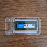 یک عدد رم DDR4 3200 لپ تاپ Crucial