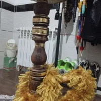 قلیون تنه چوبی