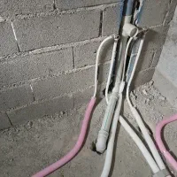 تاسیسات ساختمان لوله کشی آب سرد و گرم و فاضلاب|خدمات پیشه و مهارت|رودسر, |دیوار