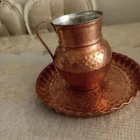 پارچ سینی مسی