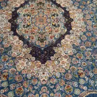 یک جفت فرش ۹ متری همراه با کناره ست