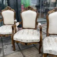 مبل چنگی گردوی|مبلمان خانگی و میز عسلی|تهران, میدان میوه و تره‌بار مرکزی|دیوار