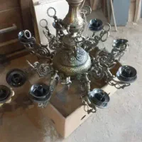 لوستر برنج ۸ شاخه