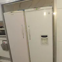 یخچال و فریزر دو قولوی پارس سالم در حال کار کردن