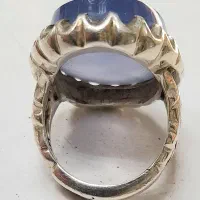 انگشتر عقیق کبود یمن