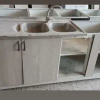 کابینت کارکرده بدنه فلز درب ام دی اف|مصالح و تجهیزات ساختمان|قائن, |دیوار