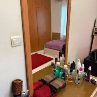 میز توالت چهر کشو وآینه قدی