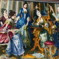 تابلو فرش بافت تبریز|تابلو فرش|اردبیل, |دیوار