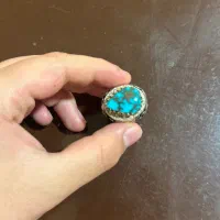 انگشتر فیروزه اشکی