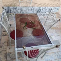 میز ناهارخوری چهار نفره|میز و صندلی غذاخوری|گناباد, |دیوار