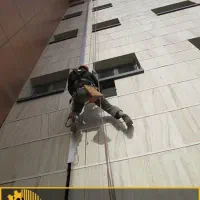 شستشو نما پیچ روپلاک نورپردازی راپل|خدمات پیشه و مهارت|کیش, |دیوار