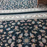 فرش گیلدا افشان سورمه ای